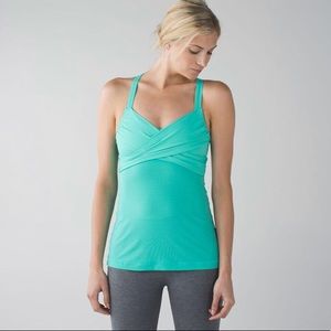 Lululemon Wrap It Up Tank Bali Breeze